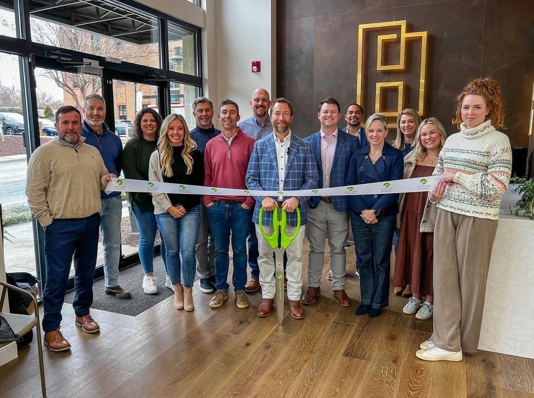 Ribbon cutting at the Harris showroom